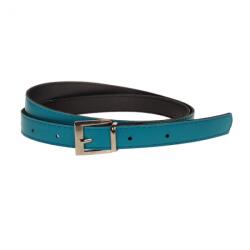 CK LEATHER Curea dama, casual-eleganta, din piele ecologica, latime 2 cm, albastru - CKD001