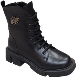 Ciucaleti Ghete dama casual din piele naturala Katerina SCV971N, marimea 40