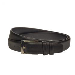 NANO BELTS Curea barbati eleganta, din piele ecologica, latime 3.5 cm, negru - NB033