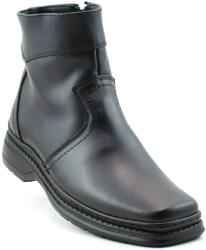 Lucianis Style Ghete barbati, din piele naturala, casual, cu fermoar - STRONGFER GKR, marimea 42