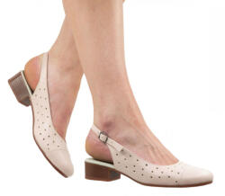 Ciucaleti LUX Pantofi dama casual din piele naturala Nude Box - NA252NUDP, marimea 40