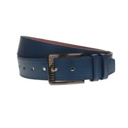 NANO BELTS Curea barbati, casual-eleganta, din piele ecologica, latime 3.5 cm, bleumarin - NB005