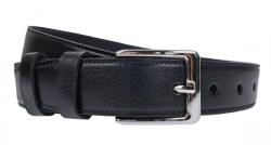 Alpe Leather Curea barbati, eleganta, pentru costum, din piele naturala, Negru, 3cm - CK75N - ciucaleti