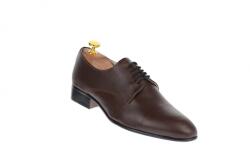 NIC-MAR Oferta marimea 40, Pantofi barbati eleganti din piele naturala de culoare maro LNIC211M, marimea 40