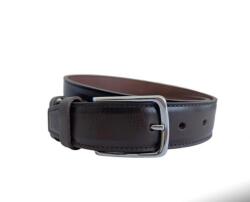 Lucianis Style Curea barbati, casual, eleganta, din piele naturala, Negru - CK14N - ciucaleti