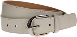 CK LEATHER Curea dama, casual-eleganta, din piele ecologica, latime 3 cm, alb - CRD002ALB