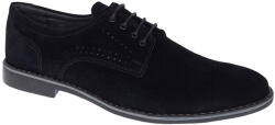 Ciucaleti LUX Pantofi barbati negri din piele naturala intoarsa GKR103NVEL, marimea 41