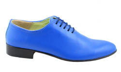 CIUCALETI OFERTA marimea 39, 40, 42, 43 - Pantofi barbati office, eleganti din piele naturala ENZO BLUE, LMOD1BLU, marimea 40
