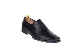 Ciucaleti LUX Pantofi barbati eleganti din piele naturala, elastic - NIC03EL, marimea 42