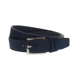 NANO BELTS Curea barbati, casual-eleganta, din piele ecologica, latime 3.5 cm, bleumarin - NB007