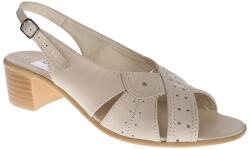 MV Ciucaleti Sandale dama din piele naturala box, S34BEJ, marimea 36
