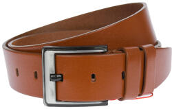 Alpe Leather Curea barbati, casual-eleganta, din piele ecologica premium, latime 4 cm, maro - ALP001M