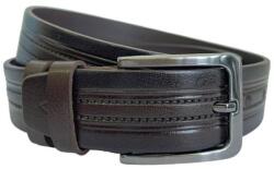 Lucianis Style Curea barbati, casual, eleganta, din piele naturala, Negru - CK109N - ciucaleti