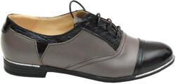 CIUCALETI OFERTA marimea 39 -Pantofi dama casual din piele naturala foarte comozi - LP23NG, marimea 39