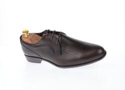 Ciucaleti Pantofi barbati eleganti, din piele naturala, Maro, Milenium - CIUCALETI SHOES, marimea 43