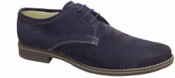 CIUCALETI Pantofi barbati casual din piele naturala intoarsa, bleumarin 336BLM, marimea 41