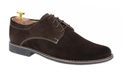 CIUCALETI Pantofi barbati casual din piele naturala intoarsa - Model Maro Brun PAVELMARO, marimea 44