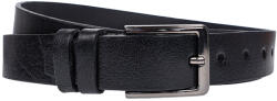 Alpe Leather Curea batal barbati, eleganta pentru costum, din piele naturala, Negru, Latime 3.2cm, lungime pana la 170cm - CK86N - ciucaleti