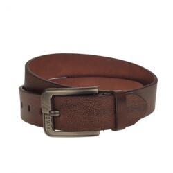 CK LEATHER Curea barbati, casual-eleganta, din piele ecologica, latime 3.5 cm, maro - CK174M