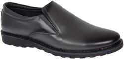 Ciucaleti LUX Pantofi barbati casual din piele naturala - Model Corsa Gri, marimea 43