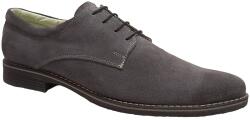 Lucianis Style Pantofi barbati casual din piele naturala intoarsa Gri - Pavel, marimea 37