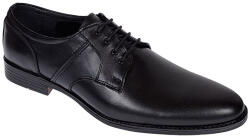 Ciucaleti j Pantofi barbati negri smart office eleganti din piele naturala GKR80N, marimea 42