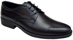 Ciucaleti j Pantofi barbati, eleganti, din piele naturala, Negru, ADY3NS, marimea 40