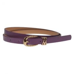 CK LEATHER Curea dama, casual-eleganta, din piele ecologica, latime 1.3 cm, violet - CKD007