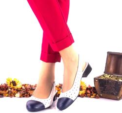 Ciucaleti LUX Pantofi dama casual din piele naturala NA252BLA, marimea 36