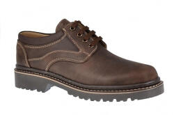 Ciucaleti Pantofi barbati casual din piele naturala maro - Model Mark Bufo 3MBF, marimea 43