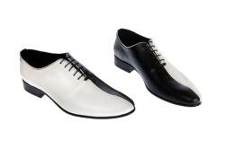 Ciucaleti LUX Pantofi barbati de ceremonie din piele naturala doua culori MOD1AN, marimea 42