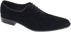 Ciucaleti Pantofi barbati negri din piele naturala intoarsa - eleganta discreta, stil sigur, impact imediat Enzo, marimea 41