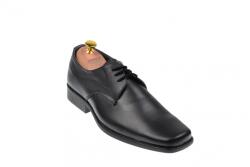 NIC-MAR Pantofi barbati eleganti din piele naturala, cu siret 1002N, marimea 42