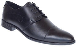 Ciucaleti LUX Pantofi barbati eleganti din piele naturala Negru 588N, marimea 40