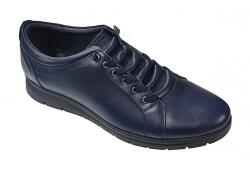 RUSAY Pantofi barbati casual, din piele naturala, albastru, TIPOBLUE, marimea 41