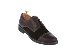 Ciucaleti LUX Pantofi barbati casual din piele naturala, culoare maro, PAMM, marimea 41