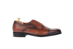 NEVALIS Pantofi barbati office, eleganti din piele naturala maro, Nevalis - 850M, marimea 44