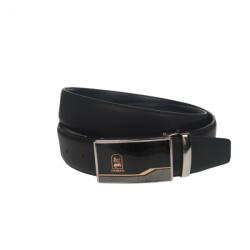CK LEATHER Curea barbati, casual-eleganta, din piele ecologica, latime 3.5 cm, negru - CK155N