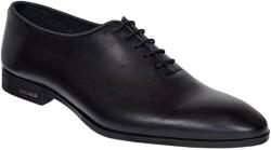 Ciucaleti j Pantofi bărbați negri eleganți din piele naturală cu șiret GKR71N, marimea 42