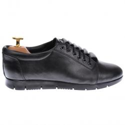 CIUCALETI Pantofi dama, casual, din piele naturala box, negri, - 2P502NBOX, marimea 36