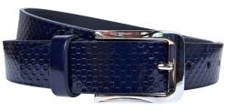 Alpe Leather Curea barbati din piele naturala cu latimea 3.5 cm - Model Bleumarin 51BLM - ciucaleti