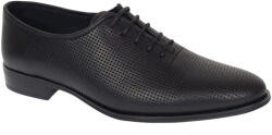 Ciucaleti Pantofi barbati eleganti din piele naturala matritata - Negru Lucios Samir GKR132NP, marimea 43