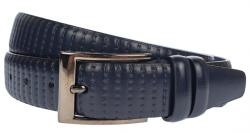 NANO BELTS Curea barbati, eleganta, latime 3.5cm, Bleumarin inchis, piele eco - CK118BL