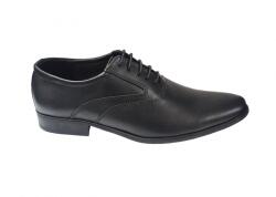 RUSAY Pantofi eleganti barbati din piele naturala Stefi Negru box, marimea 44