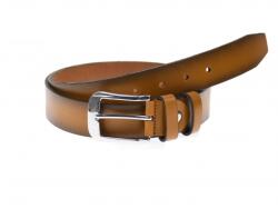 Alpe Leather Curea barbati eleganta, din piele naturala, maro coffee 3.5 cm - DR1530M - ciucaleti