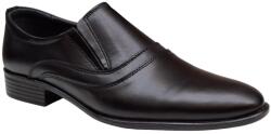 Ciucaleti j Pantofi barbati eleganti din piele naturala - Model Negru GKR49N, marimea 43