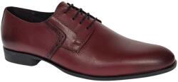 Ellion Pantofi barbati eleganti din piele naturala Bordeaux Marimea 41, marimea 41