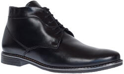 PHILIPPE Ghete barbati casual din piele naturala (imblanite) Negru PHBONDNBOX, marimea 44