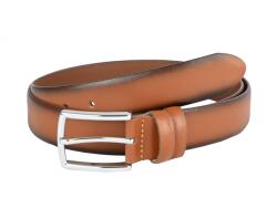 Serenia Lux Curea barbati eleganta, din piele naturala maro 3.4 cm - 00002283MD - ciucaleti