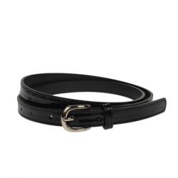 CK LEATHER Curea dama, casual-eleganta, din piele ecologica, latime 1.8 cm, negru - CKD029